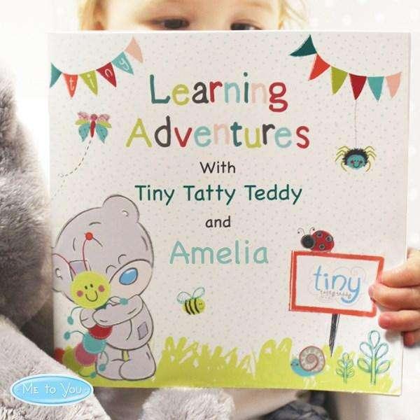 Personalised Tiny Tatty Teddy Learning Adventure Book - Myhappymoments.co.uk