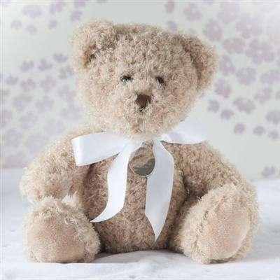 Small Bramble Christening Bear - Myhappymoments.co.uk