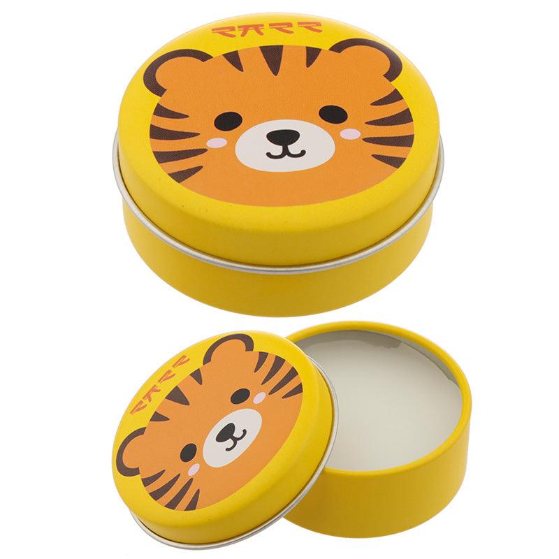 Tiger Lip Balm in a Tin - Orange