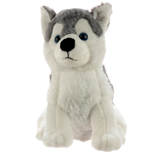 Plush Husky Dog Door Stop