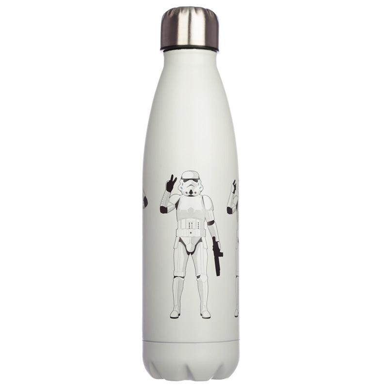 The Original Stormtrooper Reusable Stainless Steel Hot & Cold Thermal Insulated Drinks Bottle 500ml - White