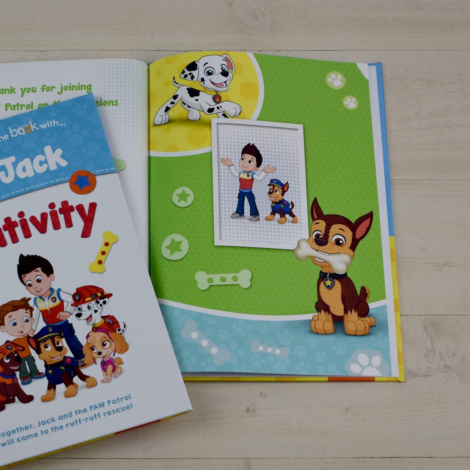 Personalised Paw Patrol Book - Pawsitivity