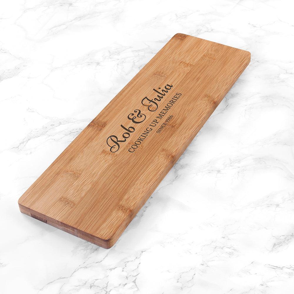 Personalised Anniversary Wooden Serving Board