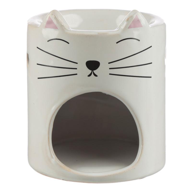 Ceramic Feline Fine Cat Oil Burner