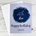 Personalised Leo Zodiac Star Sign Birthday Card (July 23rd - August 22nd) - Myhappymoments.co.uk