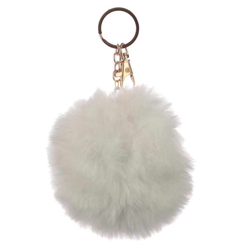 Sheep Pom Pom Keyring