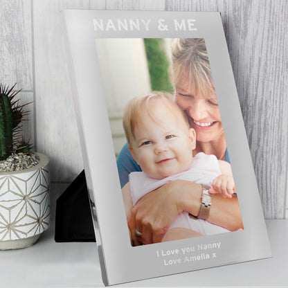 Personalised & Me Silver Photo Frame 7x5