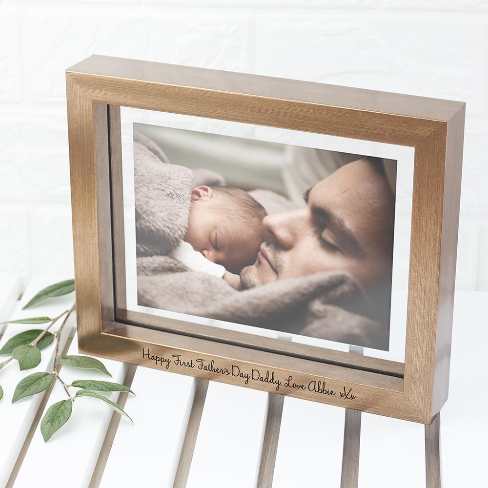 Personalised Metallic Copper Toned Photo Frame - Pukka Gifts