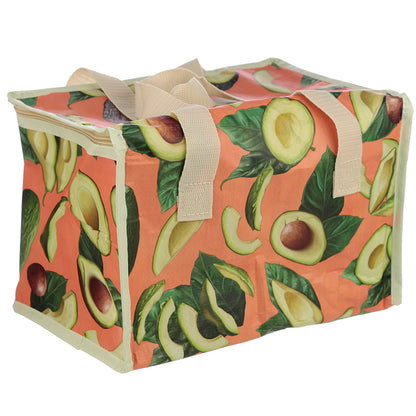 Woven Avocado Cool Insulated Lunch Bag - Myhappymoments.co.uk