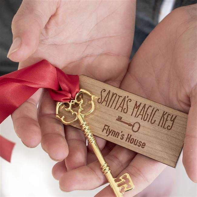 Personalised Santa's Magic Key - Myhappymoments.co.uk