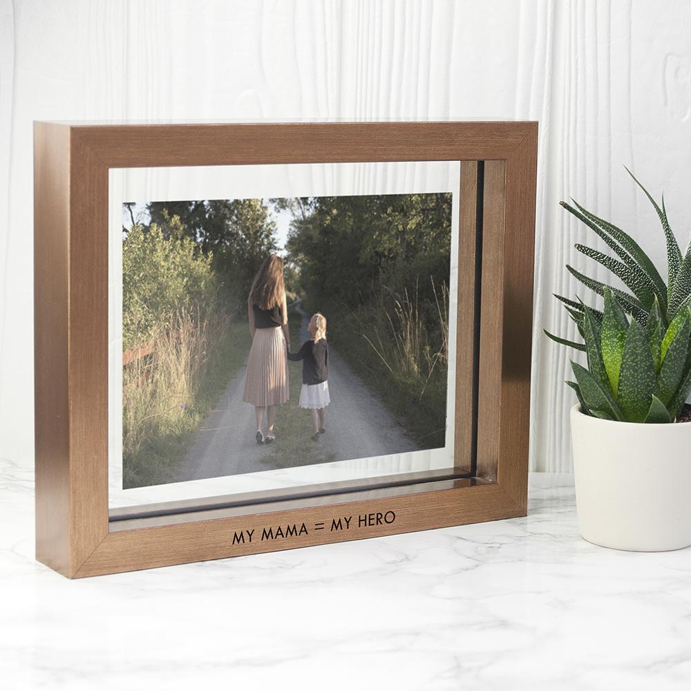 Personalised Metallic Copper Toned Photo Frame - Pukka Gifts