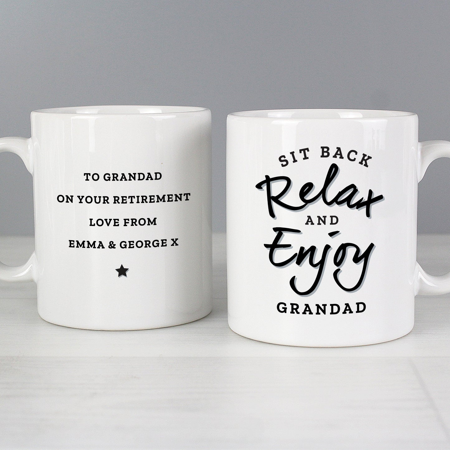 Pesonalised Sit Back & Relax Mug