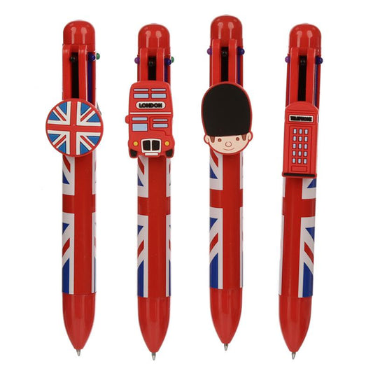 Union Jack Multi 6 Colour Pen