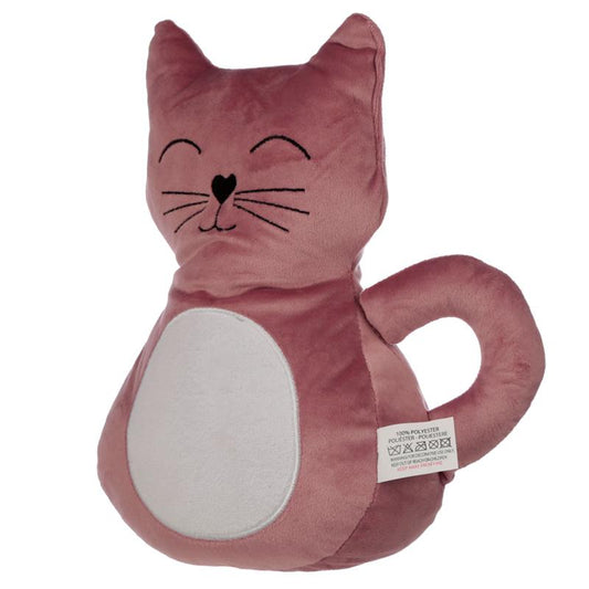 Pink Cat Door Stop