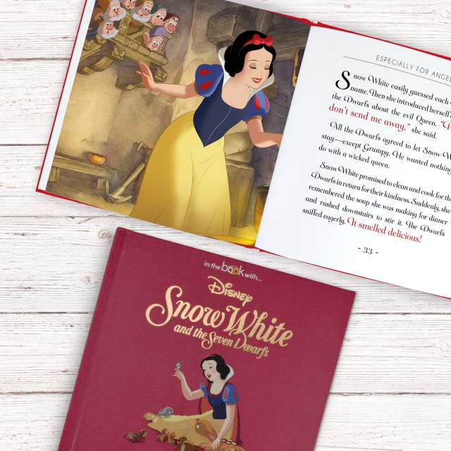 Personalised Disney Snow White Story Book - Myhappymoments.co.uk