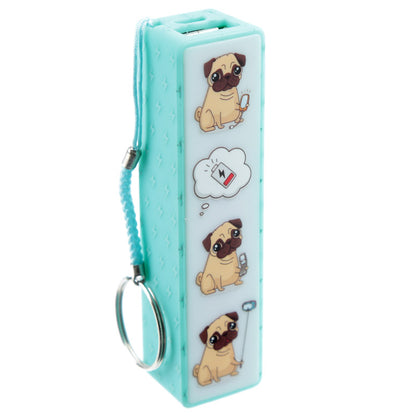 Pug Handy Portable USB Charger Power Bank - Myhappymoments.co.uk