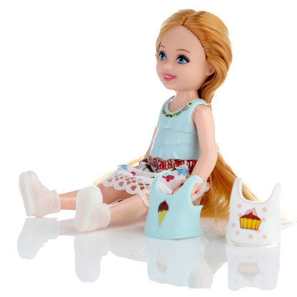 Sally Dress Up Doll with Dog and Accessories