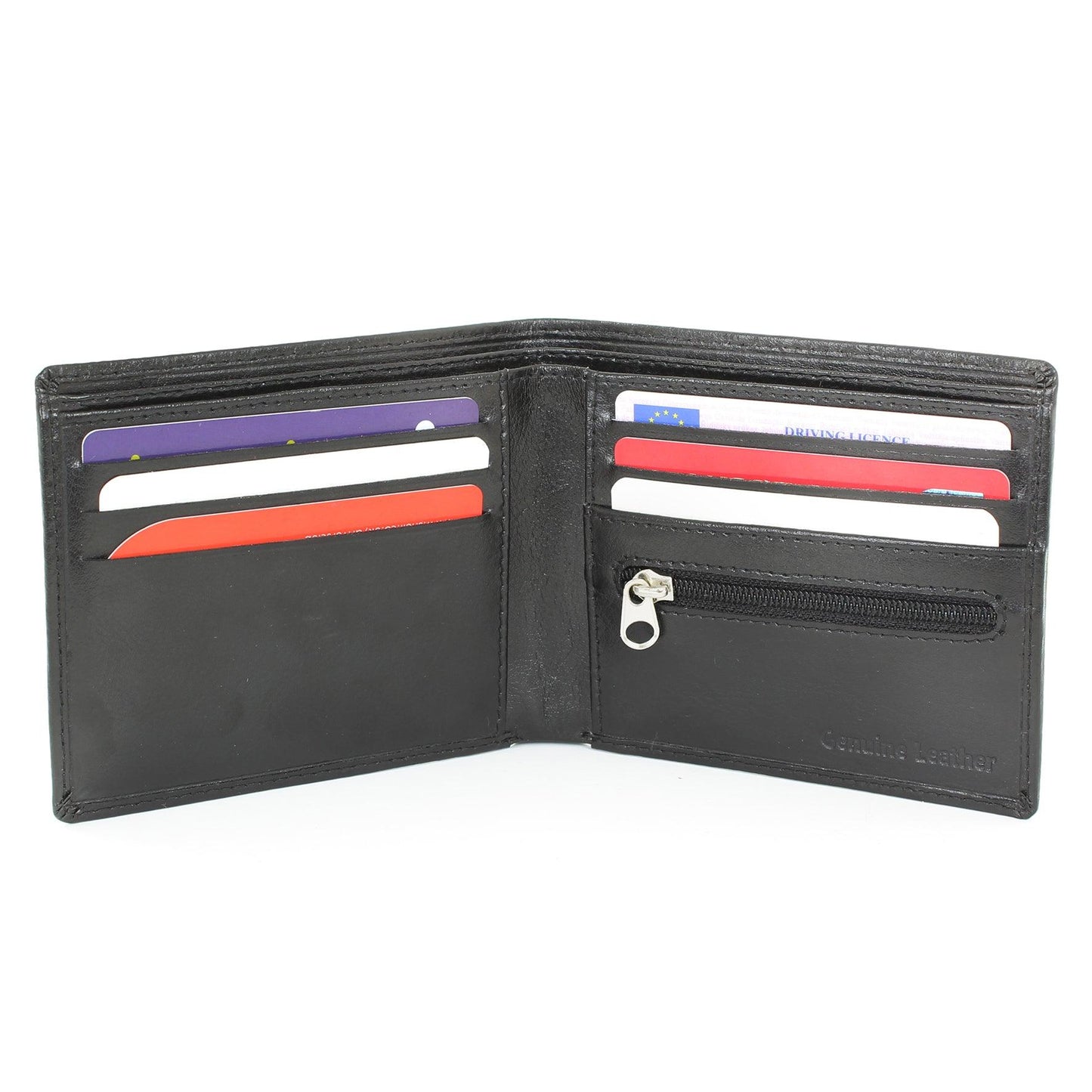 Personalised Classic Leather Wallet - Myhappymoments.co.uk