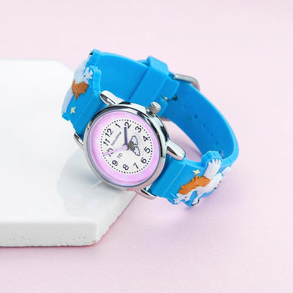 Kids Personalised Rainbow Unicorn Watch