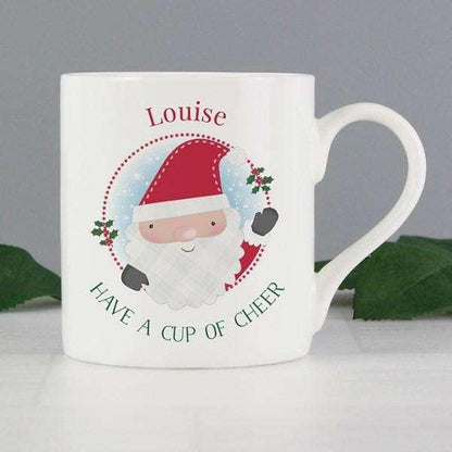 Personalised Santa Claus Christmas Mug - Myhappymoments.co.uk