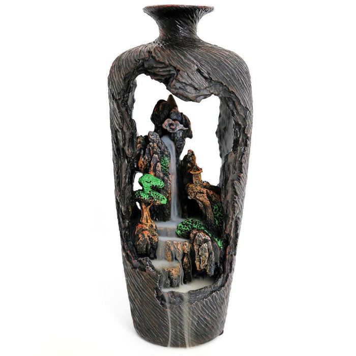 29cm Buddha Clifftop Backflow Burner