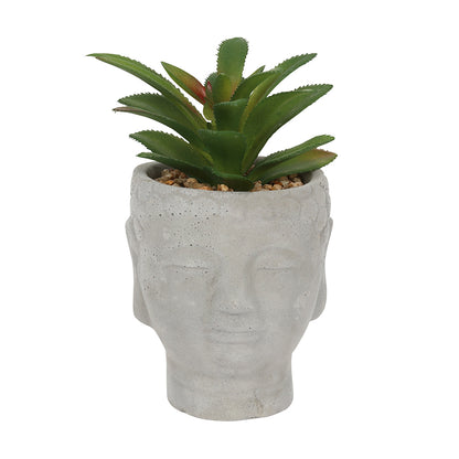 16cm Buddha Head Planter