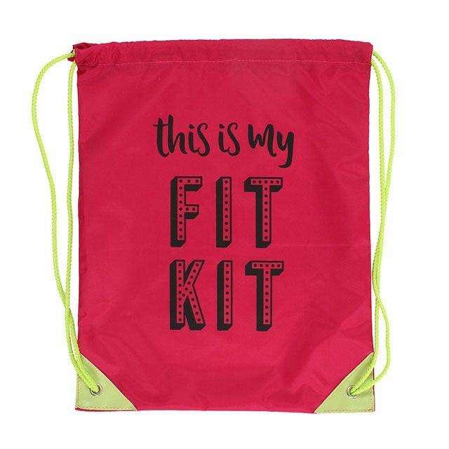 This Is My Fit Kit Drawstring Bag - Myhappymoments.co.uk