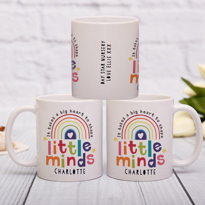 Personalised Shape Little Minds Mug