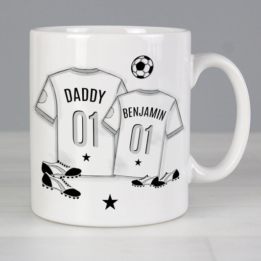 Personalised Football Mini Me Mug 