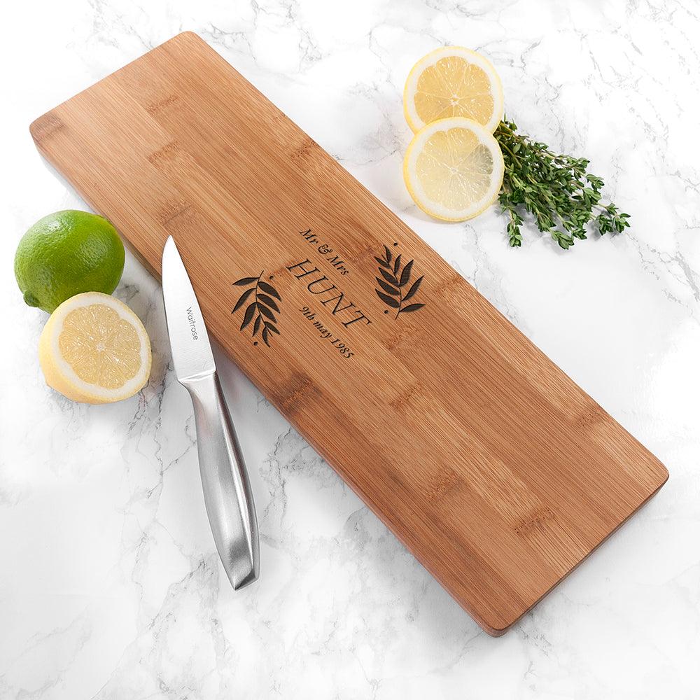 Personalised Wedding Serving Board