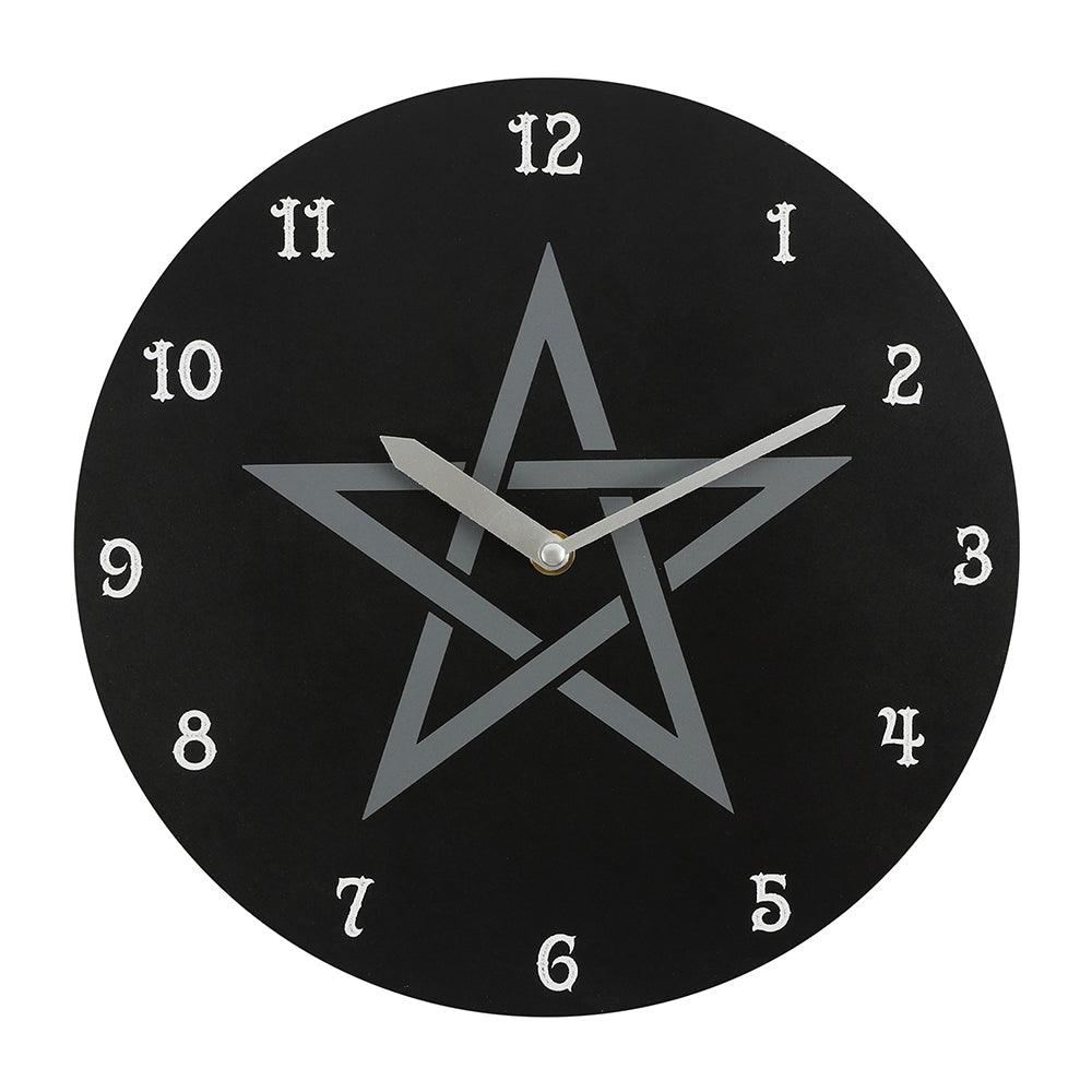 28cm Pentagram MDF Clock