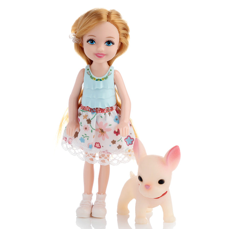 Sally Dress Up Doll with Dog and Accessories