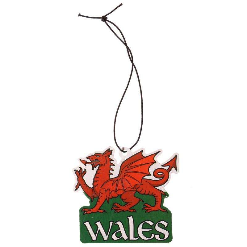 Welsh Dragon Ceredigion Breeze Car Air Freshener - Myhappymoments.co.uk