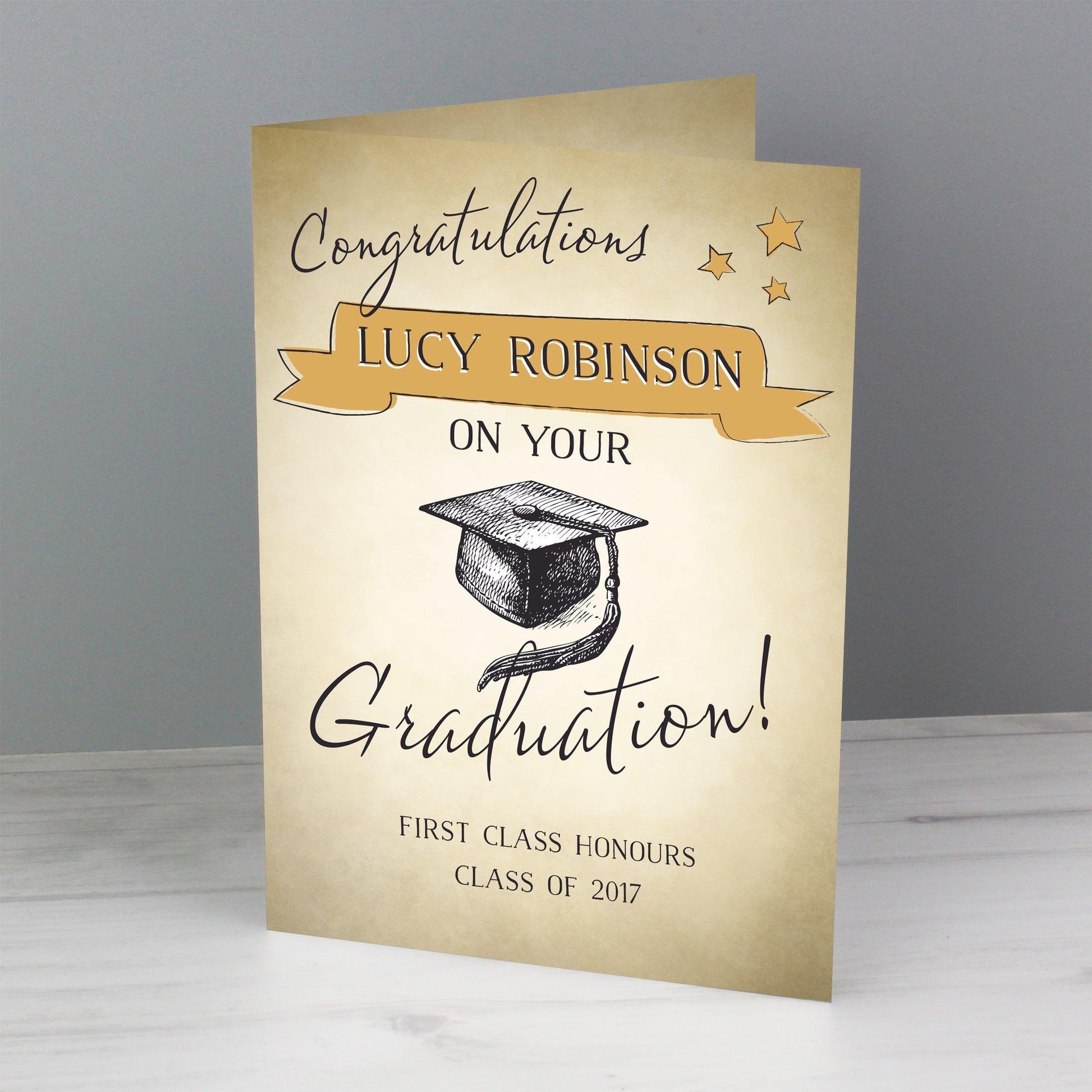 Personalised Graduation Card - Myhappymoments.co.uk