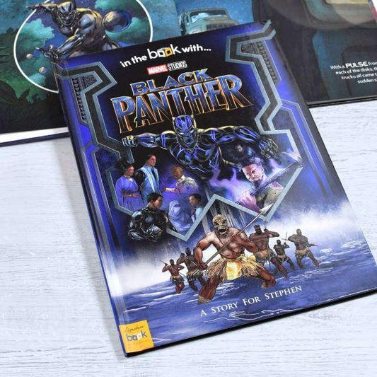 Personalised Marvel's Black Panther Book - Myhappymoments.co.uk