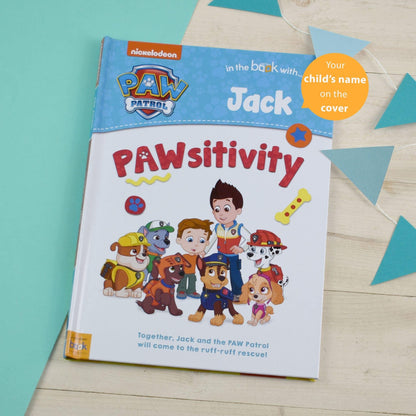 Personalised Paw Patrol Book - Pawsitivity