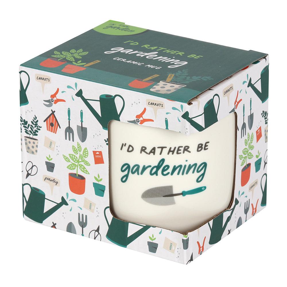 I'd Rather Be Gardening Ceramic Mug