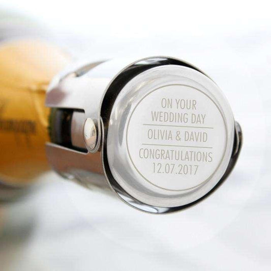 Personalised Bottle Stopper - Myhappymoments.co.uk