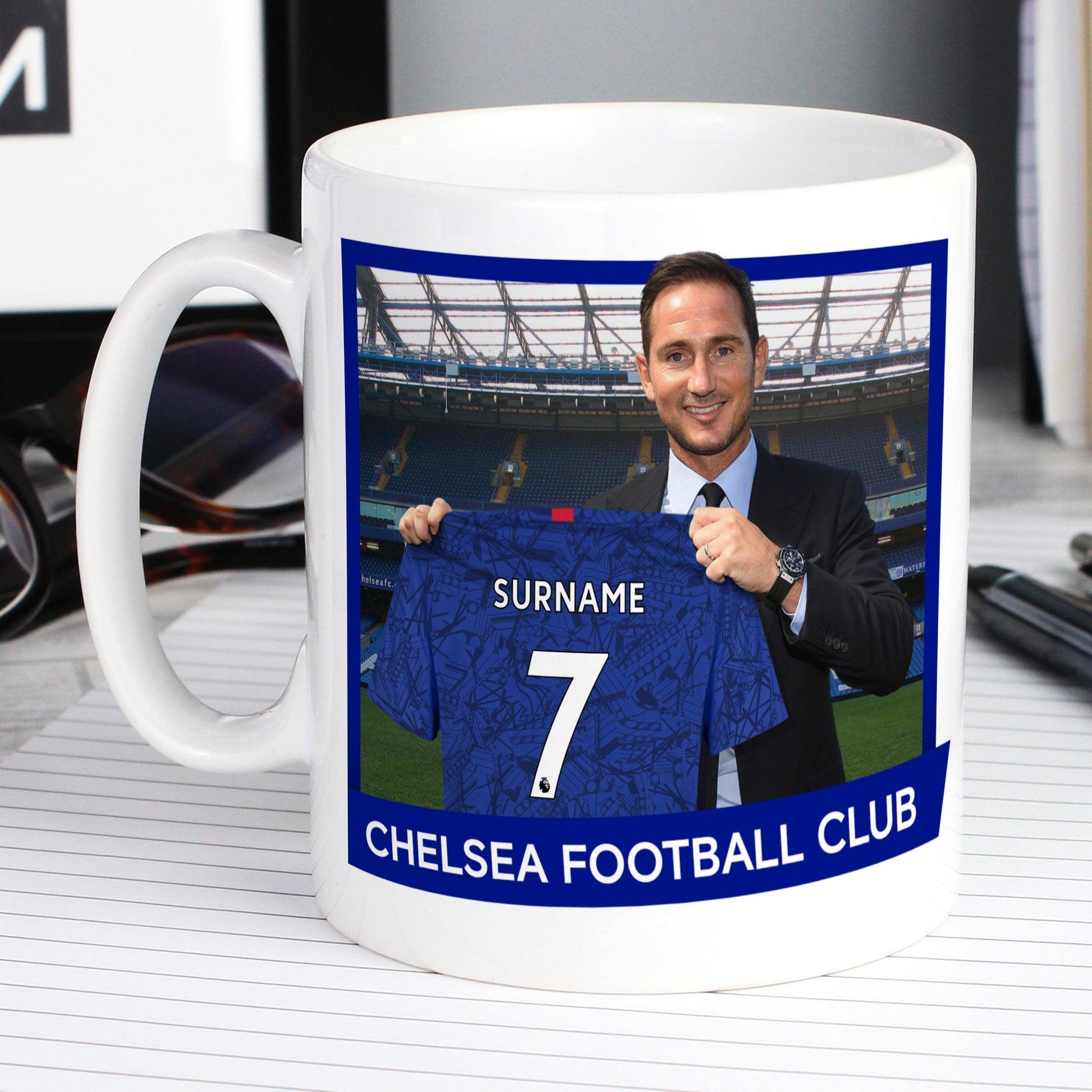 Personalised Chelsea FC Manager Mug