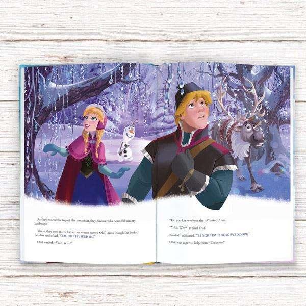 Personalised Disney Frozen Story Book - Myhappymoments.co.uk