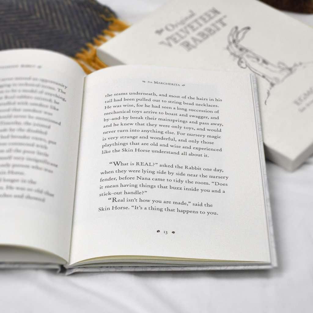 Personalised Velveteen Rabbit First Edition Book - Myhappymoments.co.uk