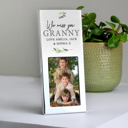 Personalised Botanical Photo Frame 2x3