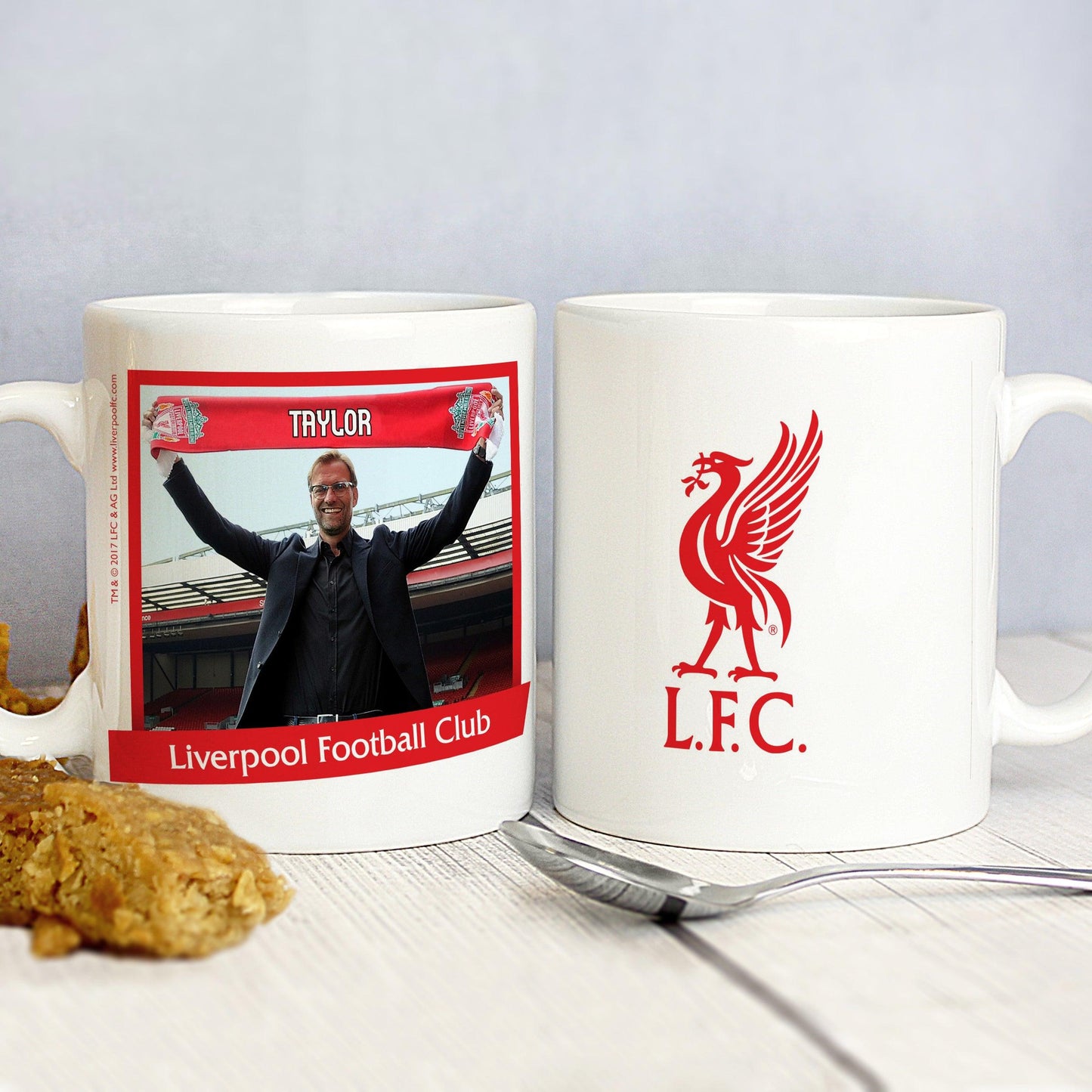 Personalised Liverpool FC Manager Mug