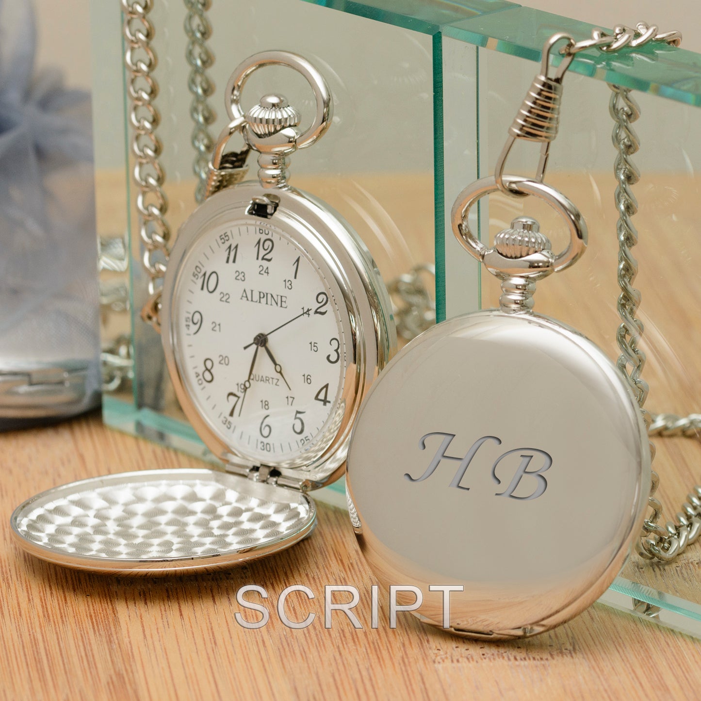 Personalised Pocket Watch - Initials