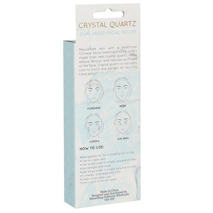 Clear Quartz Face Roller