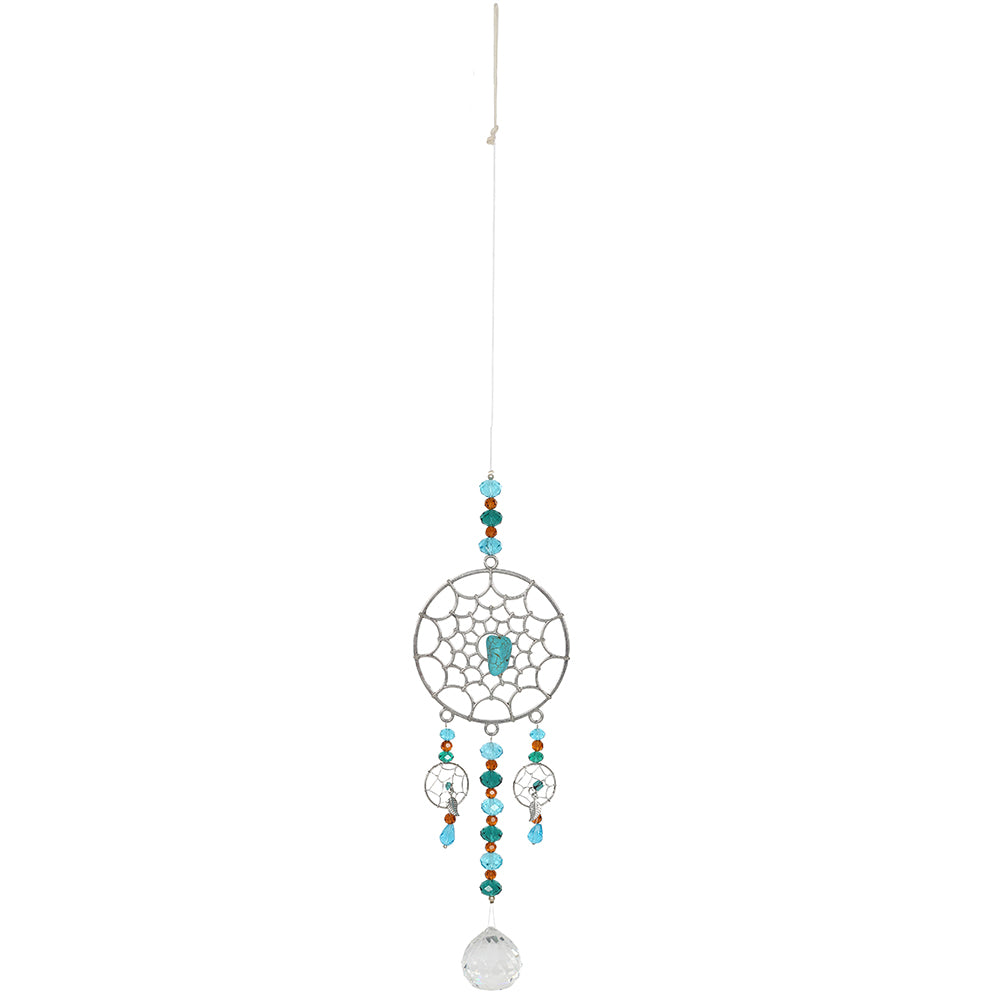 45cm Hanging Dreamcatcher Crystal