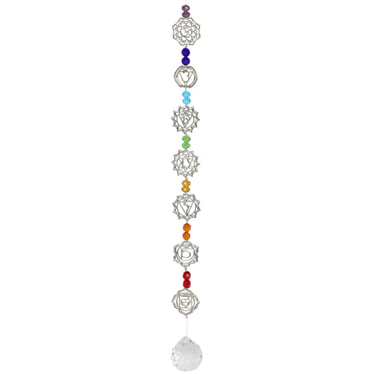 50cm Hanging Chakra Crystal