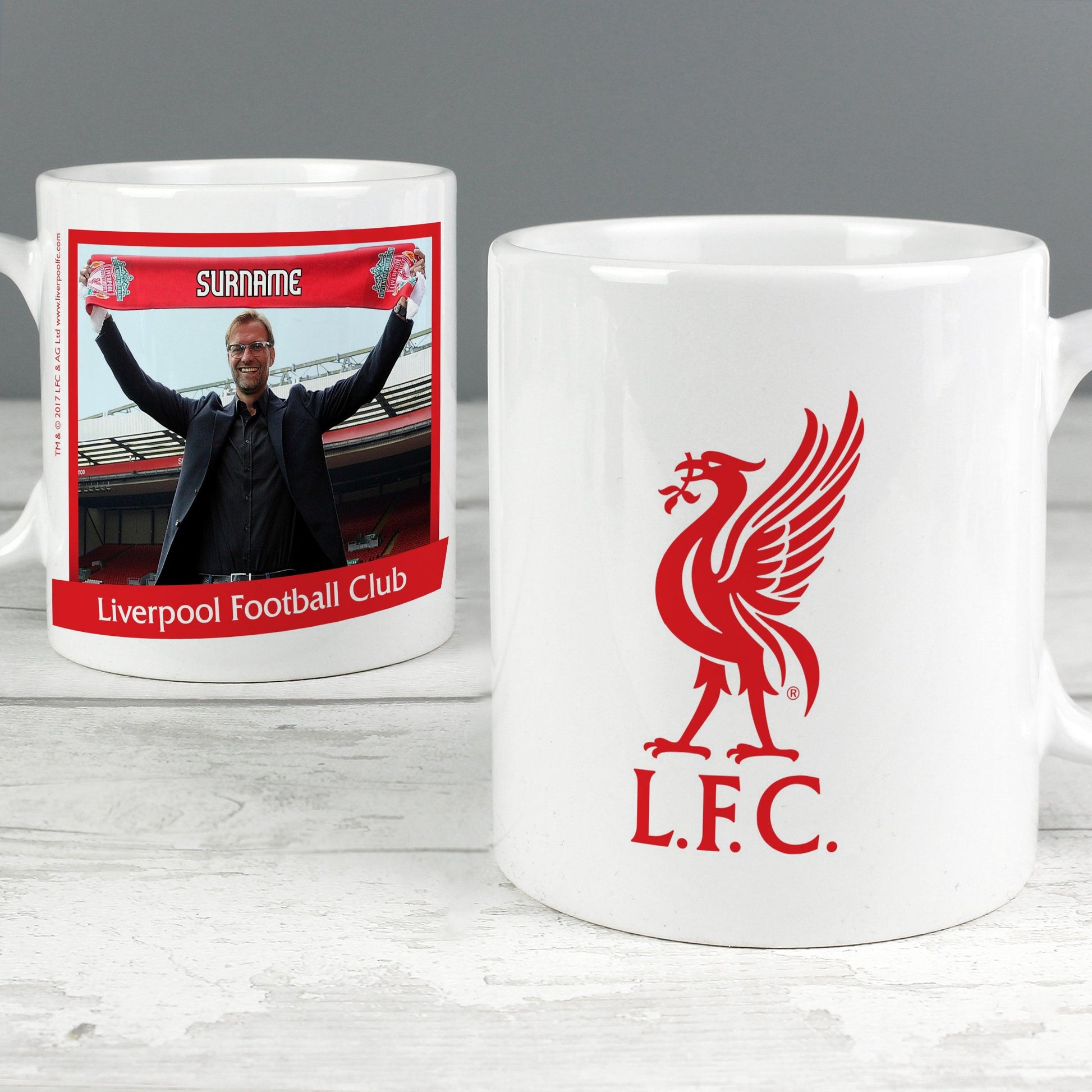 Personalised Liverpool FC Manager Mug