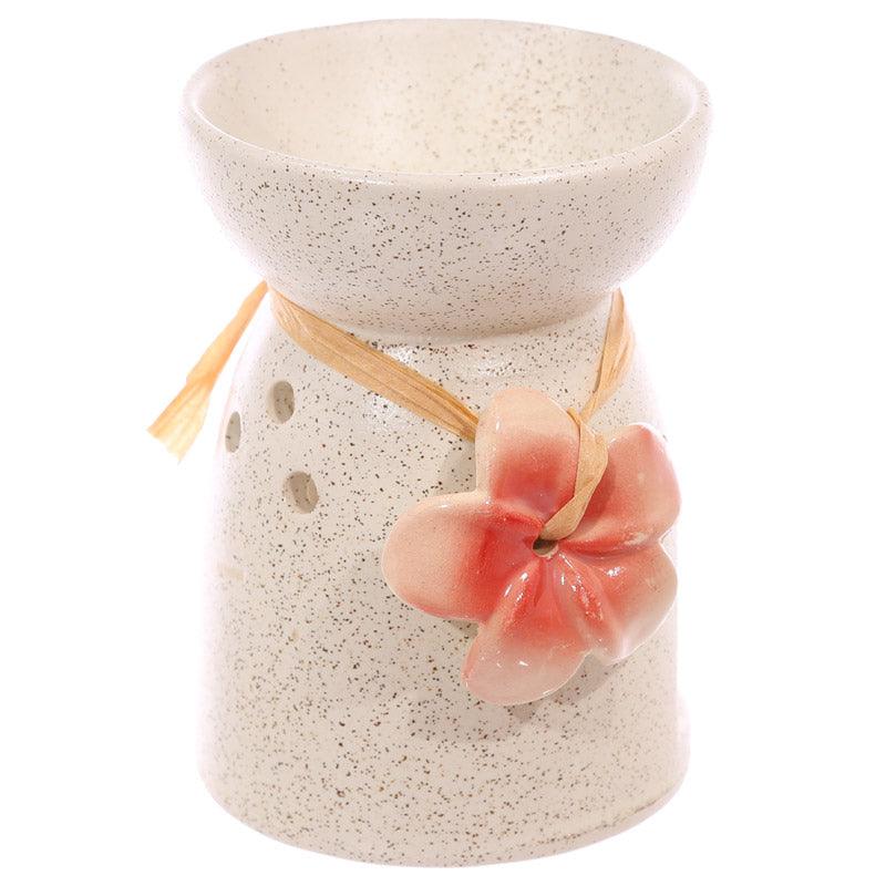 Ceramic Flower Oil Burner