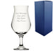 Engraved 13oz Wavy Beer Glass with Gift Box Image 2